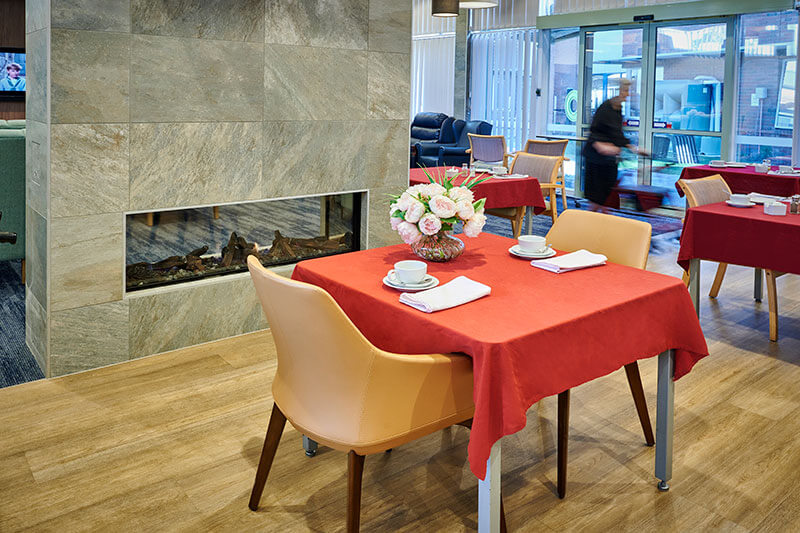 Dining room at Kalyna Care